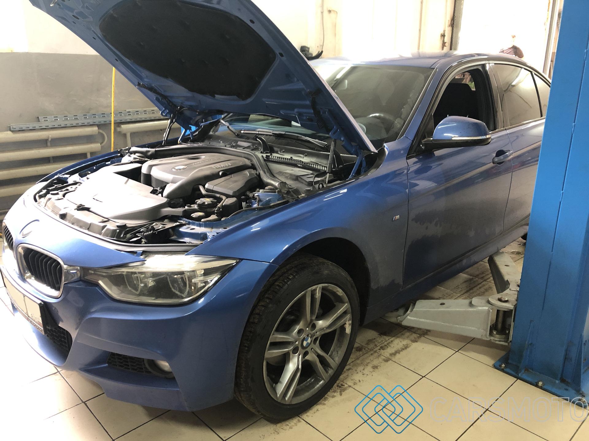 Полная аппаратная замена масла АКПП BMW 3′ F30 8HP50