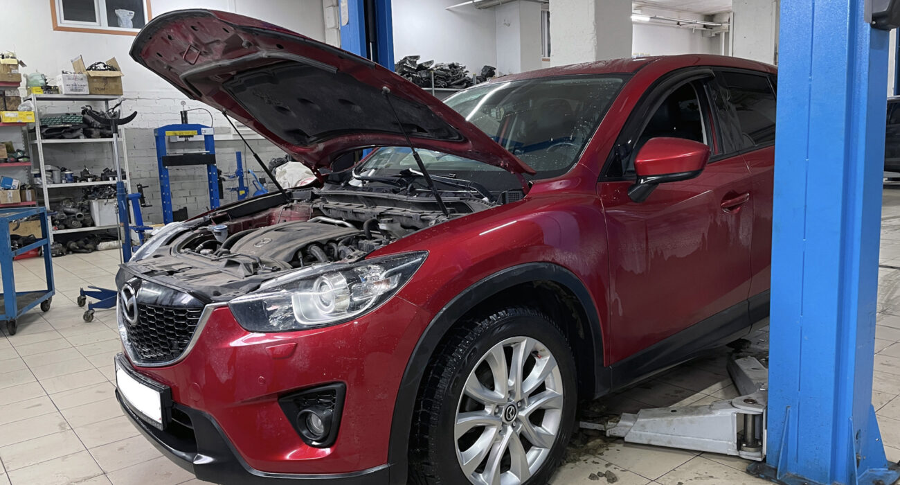 Полная аппаратная замена масла АКПП Mazda CX-5 (KE)